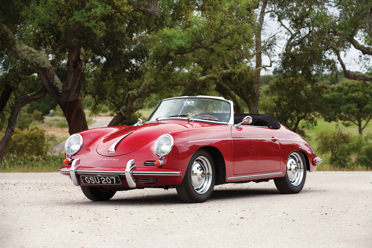 1960 Porsche 356 B Roadster by Drauz offered at RM Sotheby’s The Sáragga Collection live auction 2019
